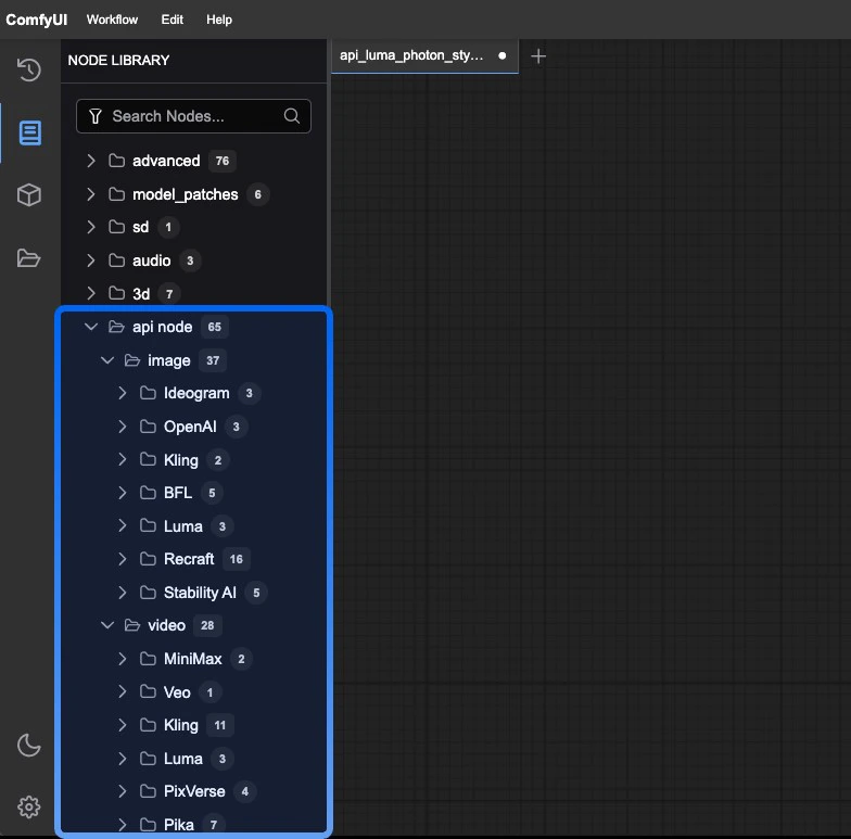 API Nodes