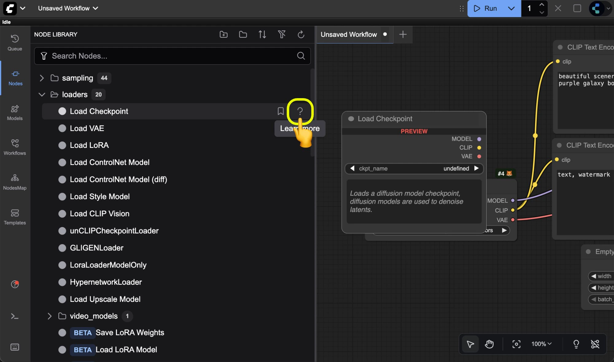 Node docs