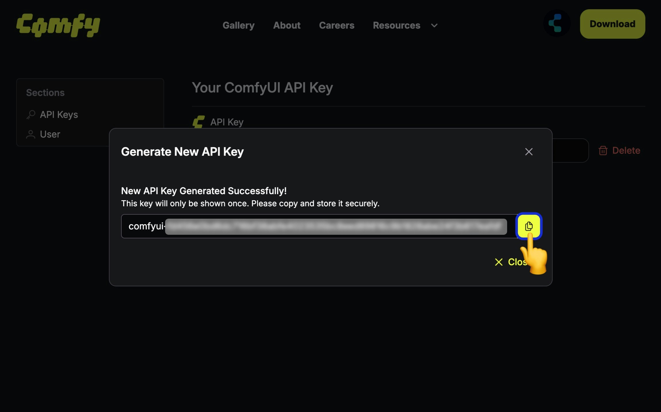 获取 API Key