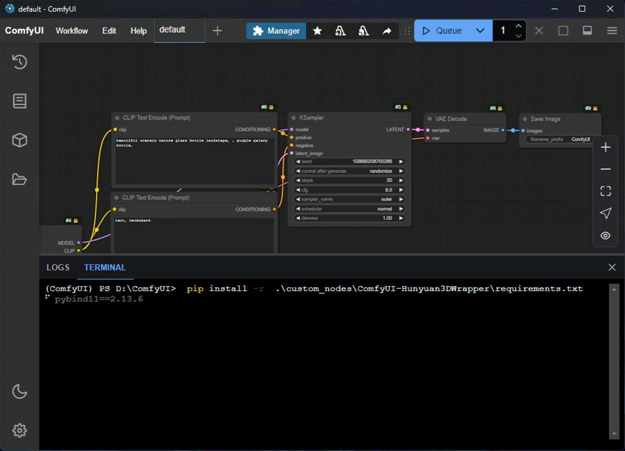 ComfyUI Desktop Dependency Installation