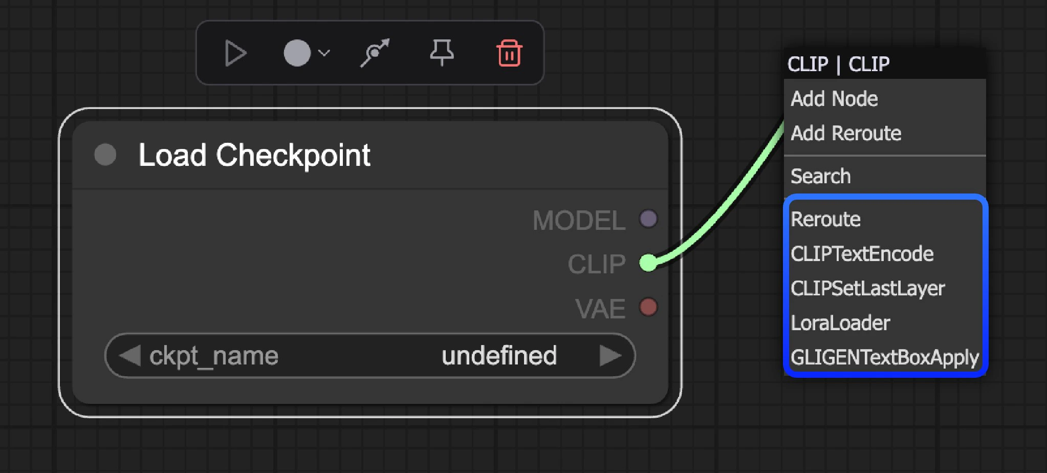 Number of nodes suggestions