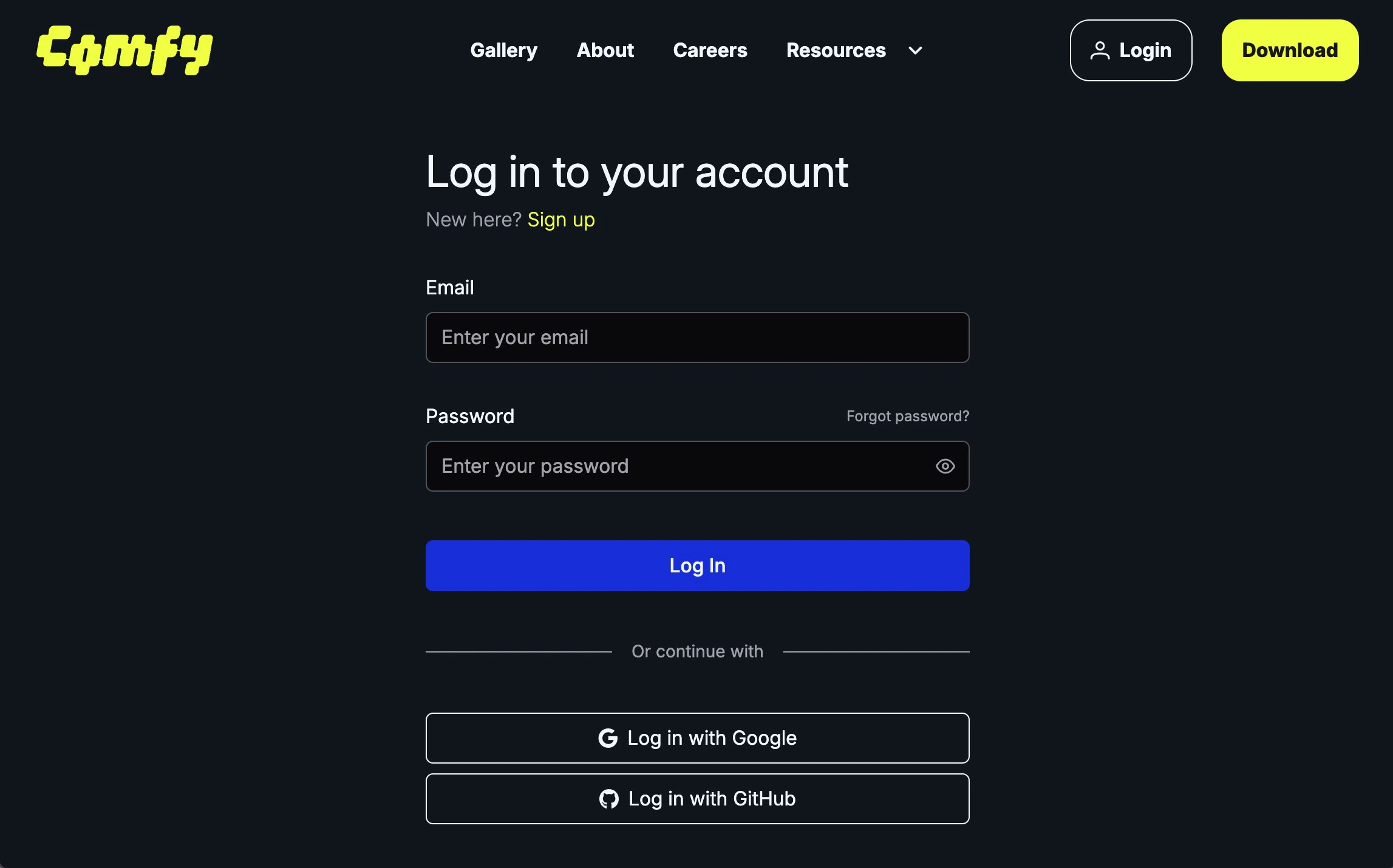 Visit Platform Login Page