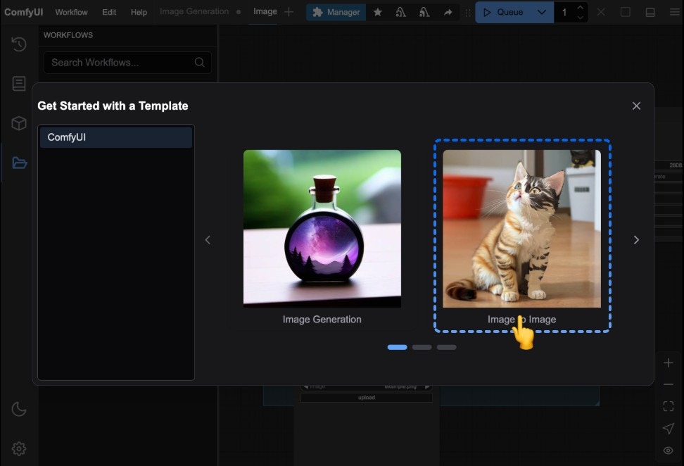 ComfyUI 工作流模板 - 图生图