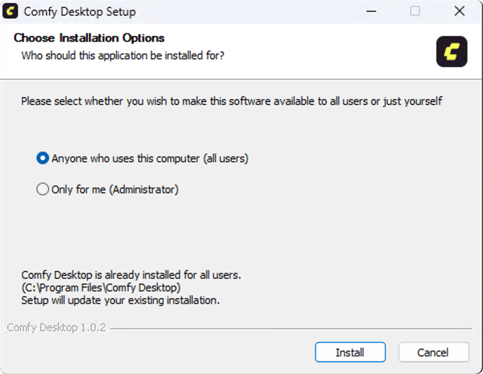 Windows setup