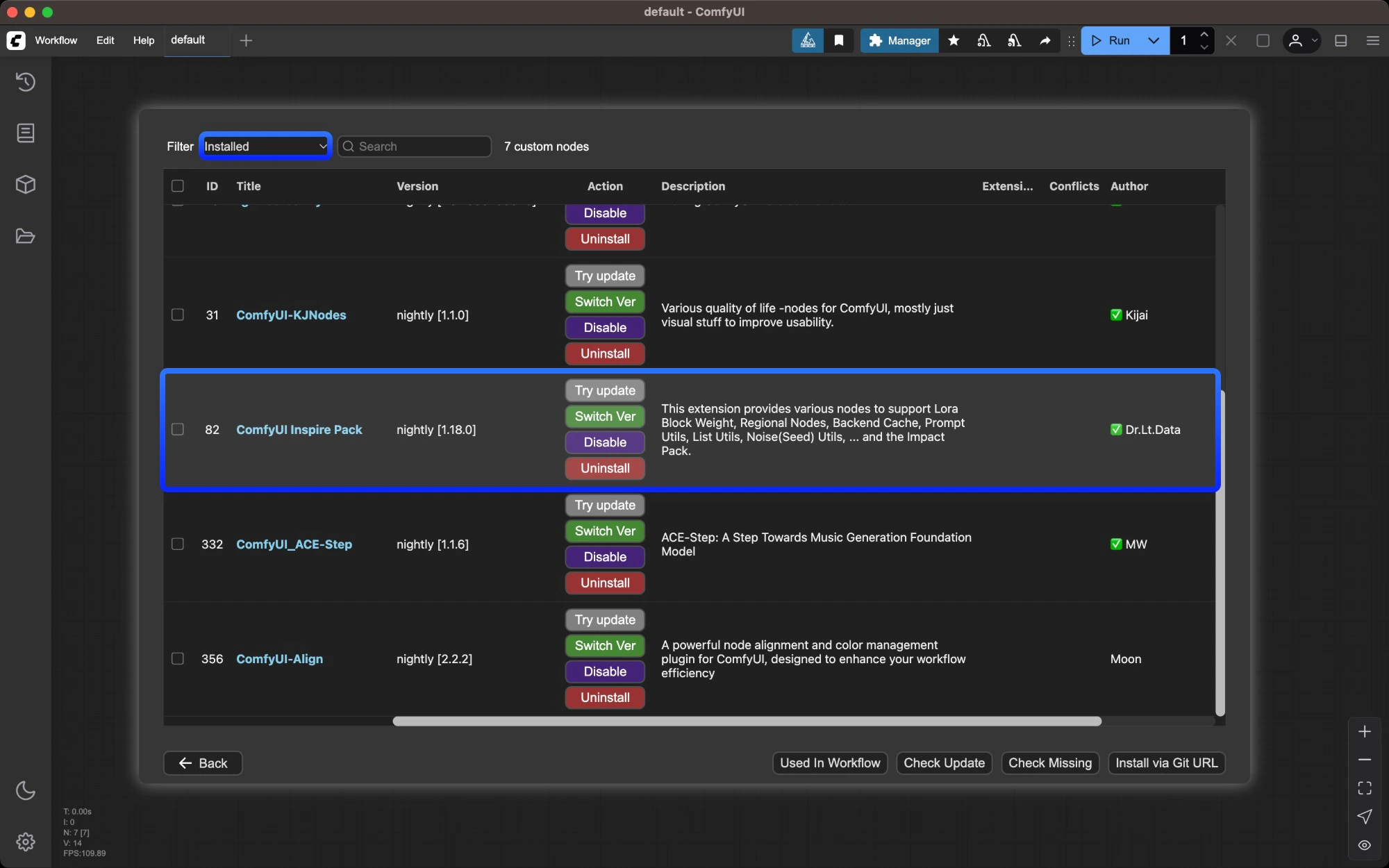Check if plugin was installed successfully