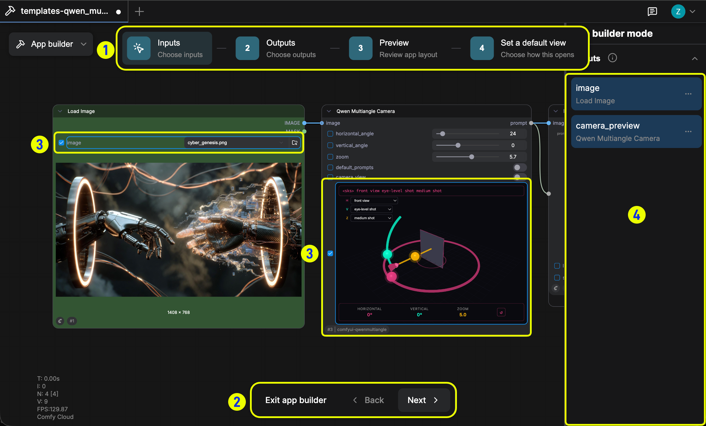 APP builder interface overview