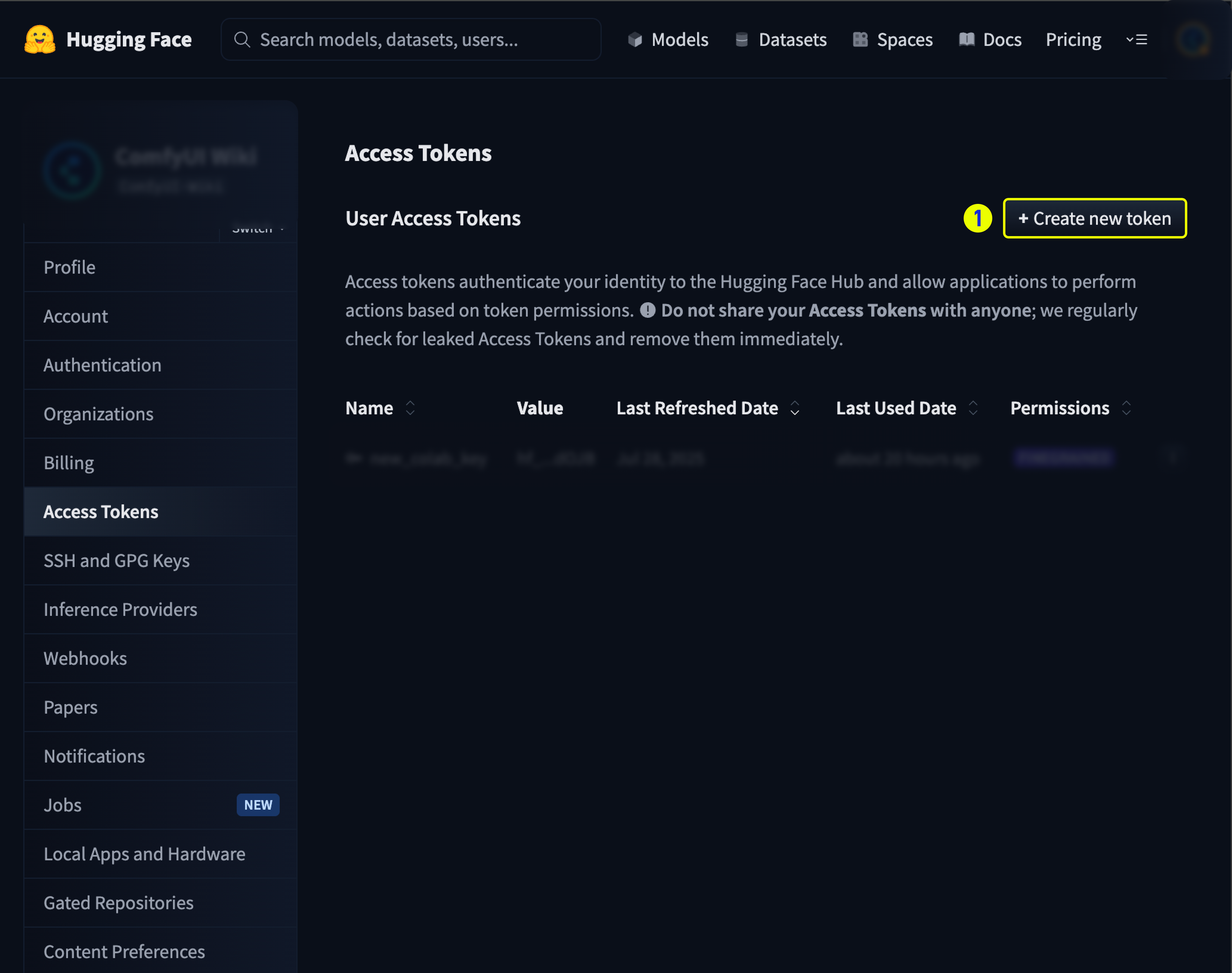 Hugging Face API Key