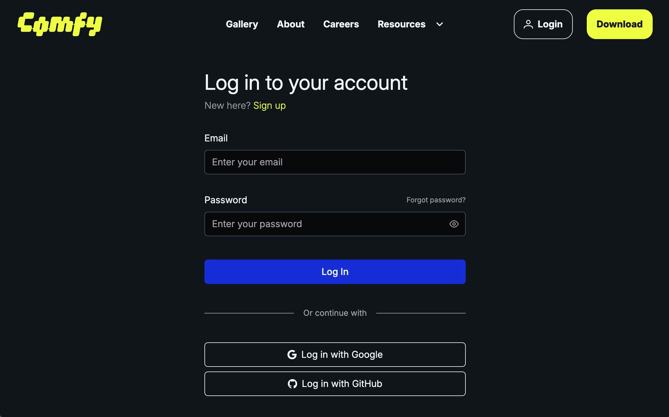 Visit Platform Login Page