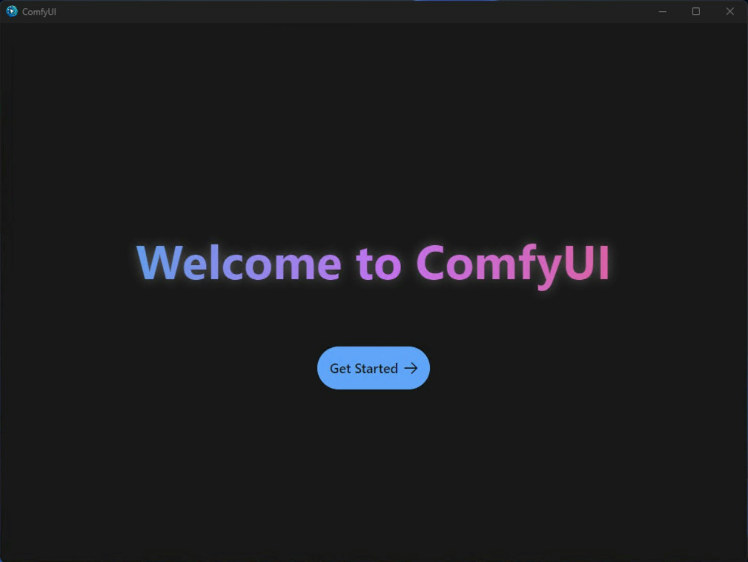 ComfyUI 安装步骤 - 起始