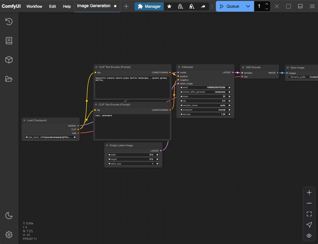 ComfyUI Interface
