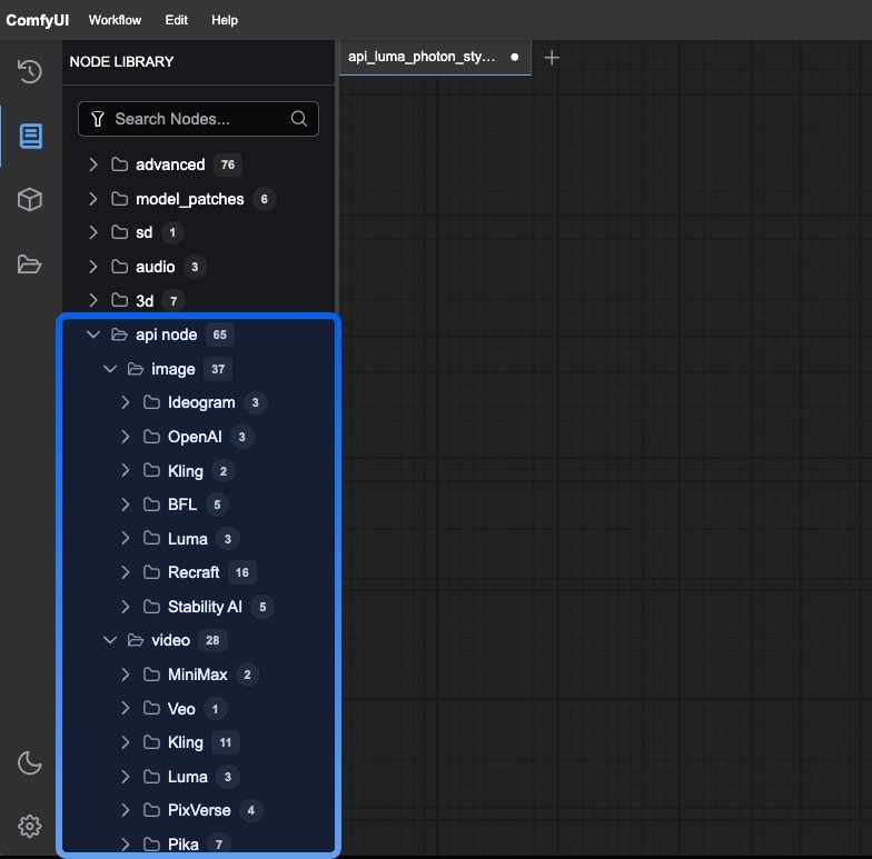 API Nodes