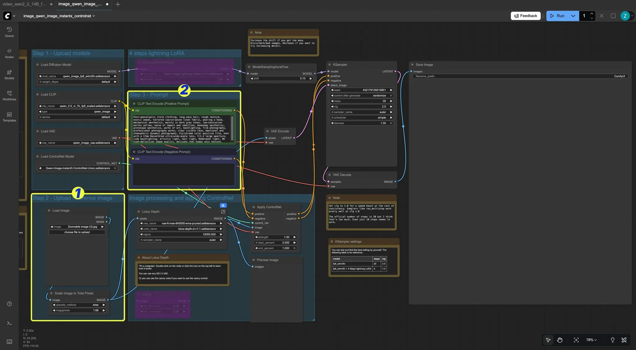 Check inputs