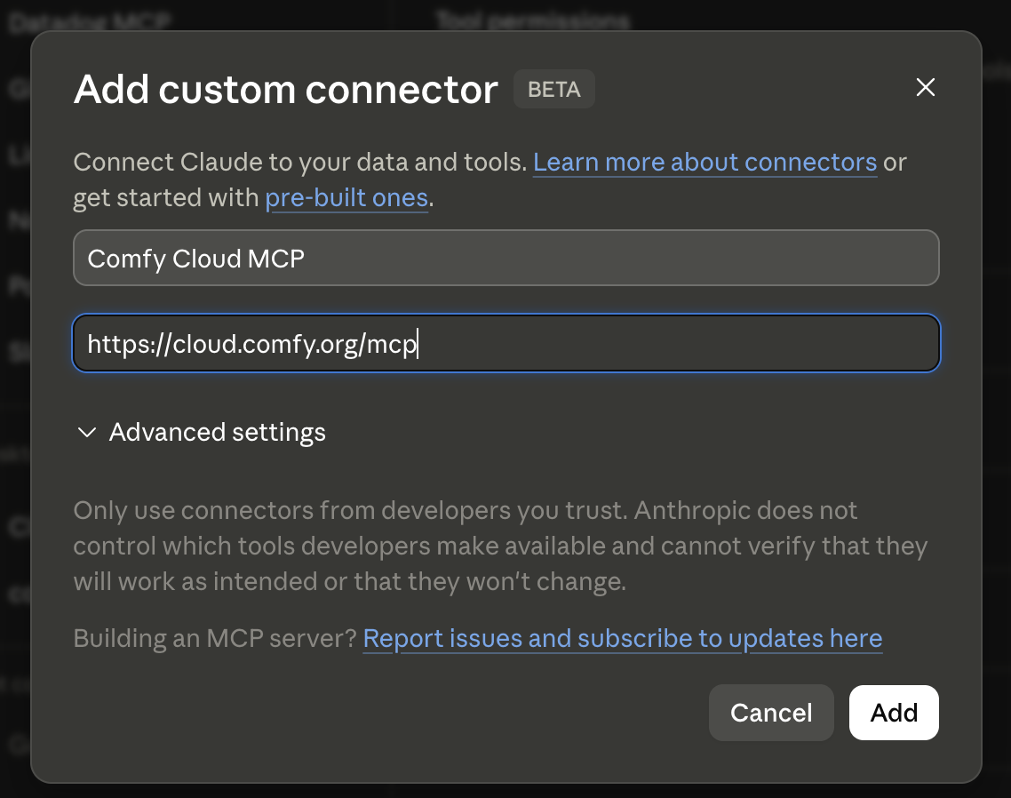 Connector details