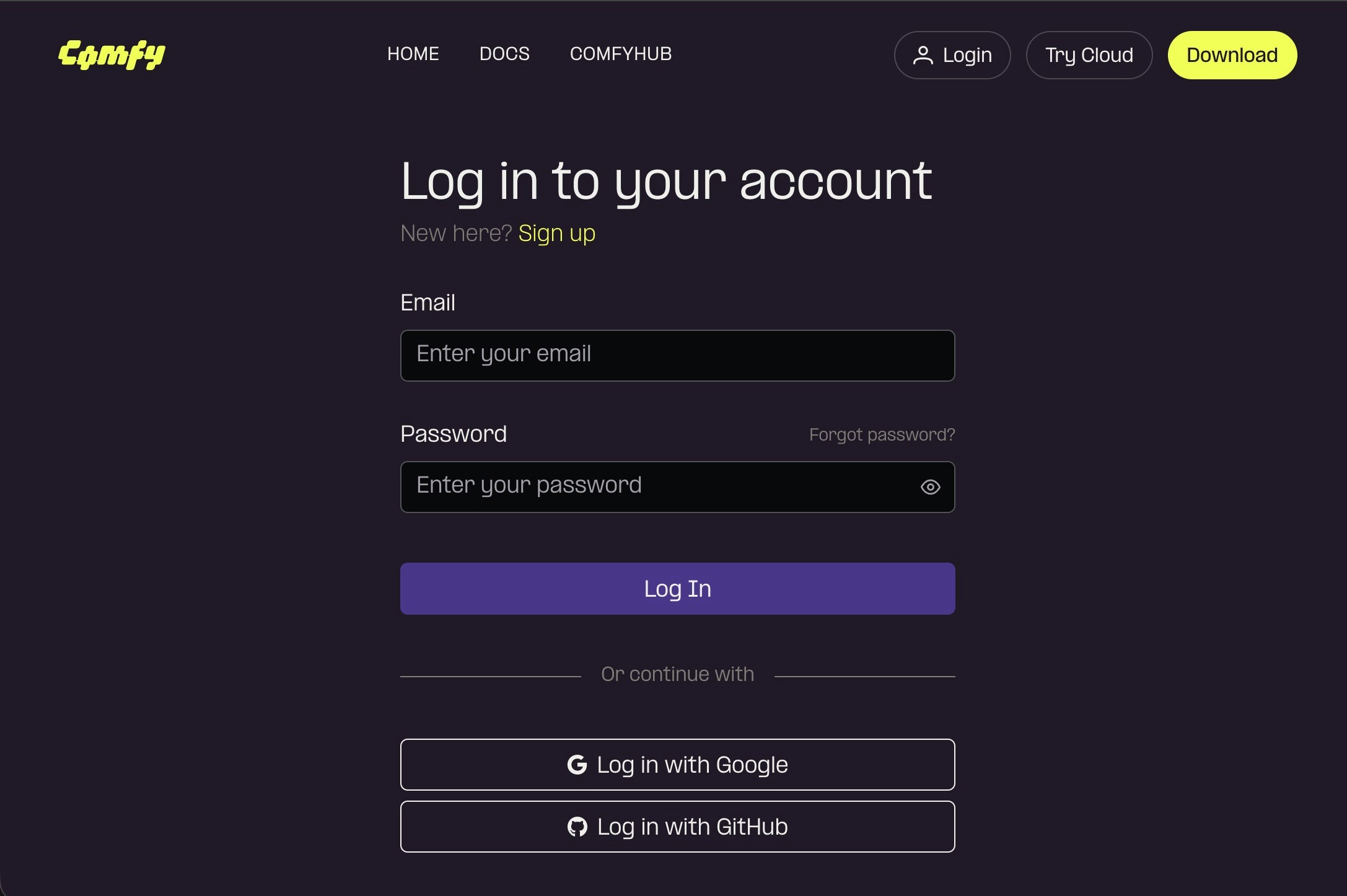Visit Platform Login Page