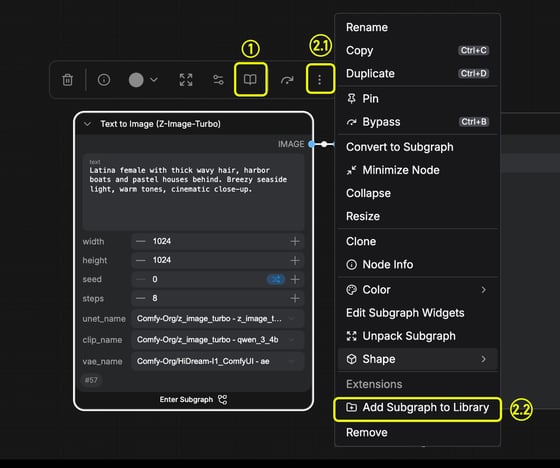Subgraph Search Subgraph - Simplify your workflow - ComfyUI