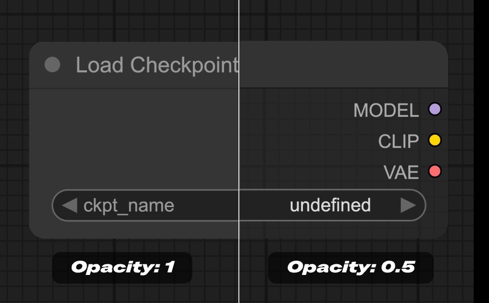 Node Opacity