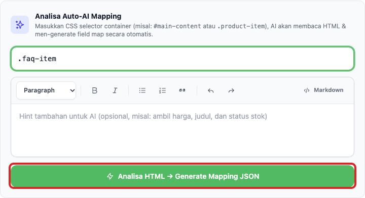 Analisa Auto-AI Mapping