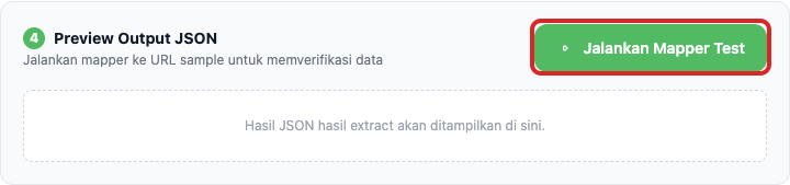 Preview Output JSON