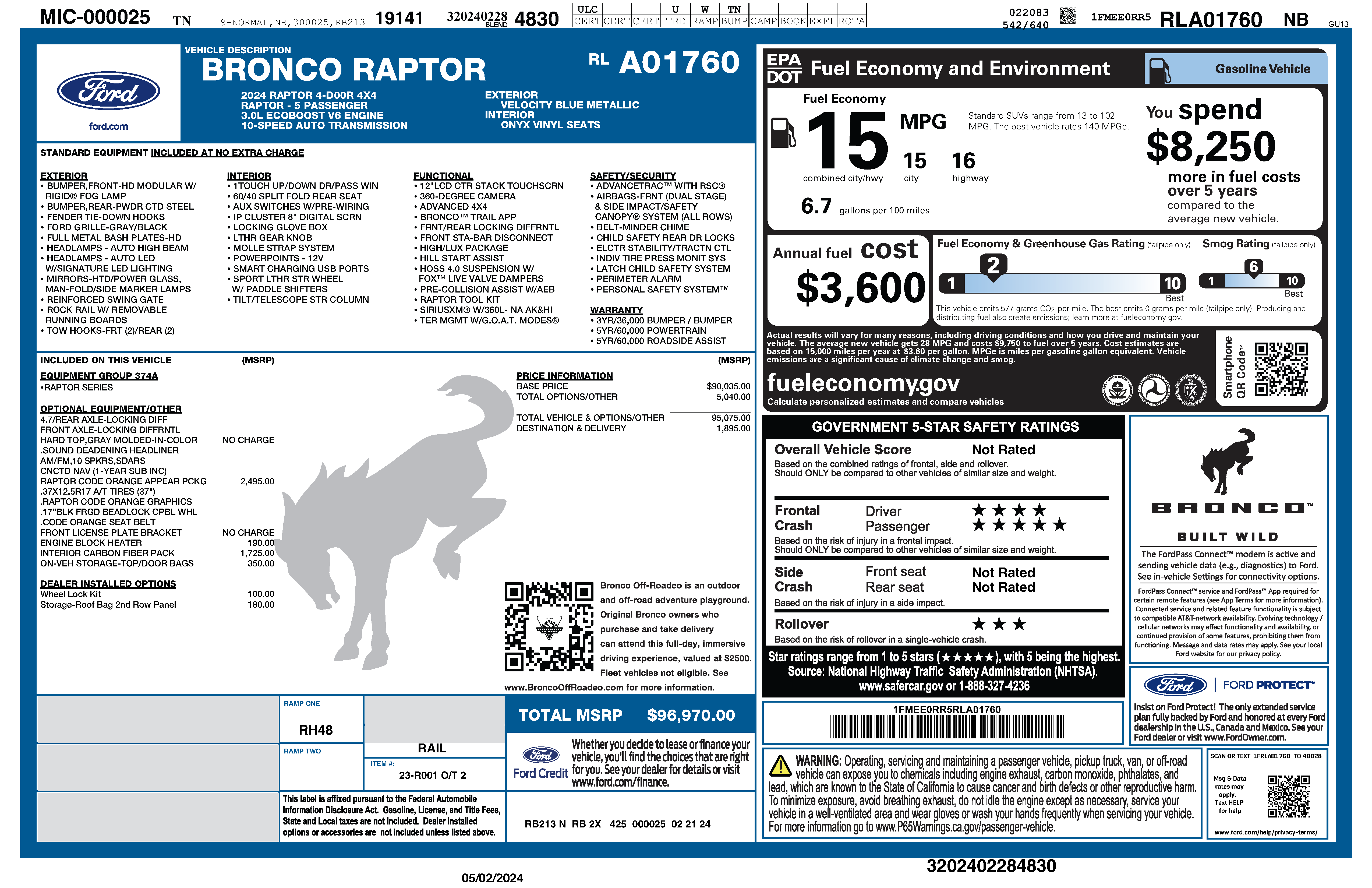 Window Sticker Example