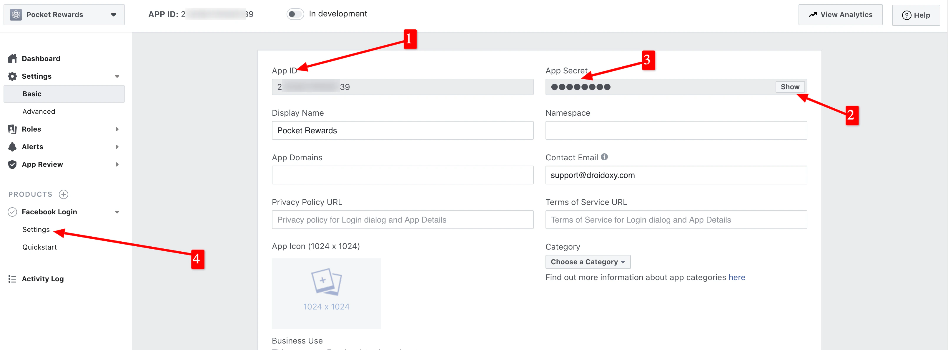 Facebook Console 6
