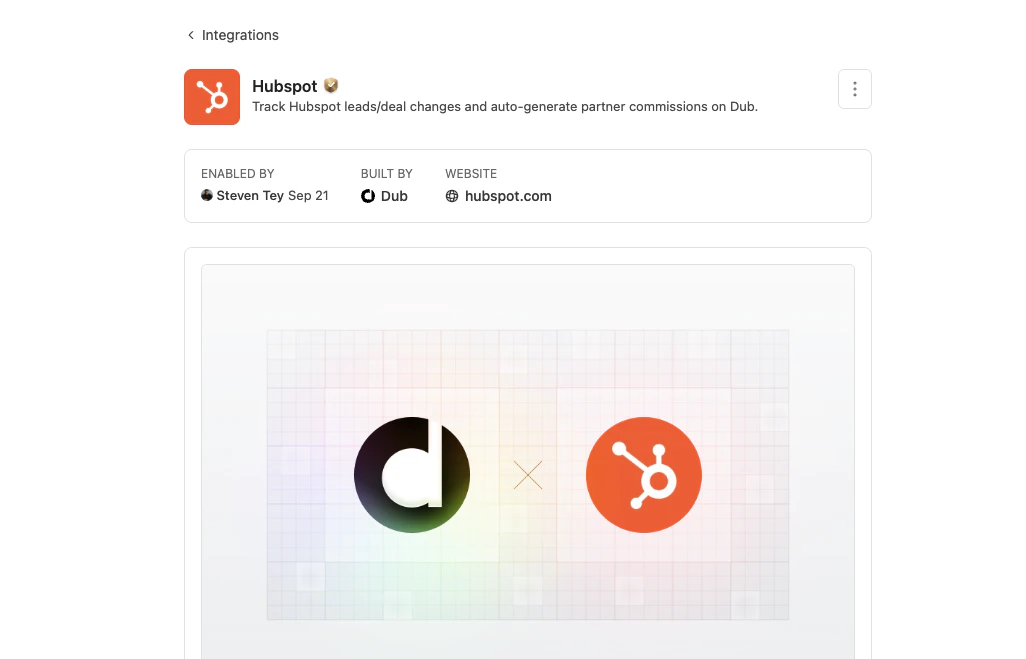 HubSpot Dub Integration