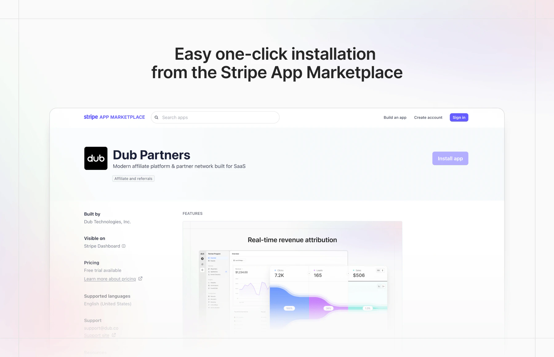 Stripe integration