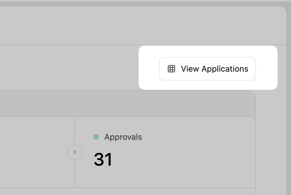 View applications button