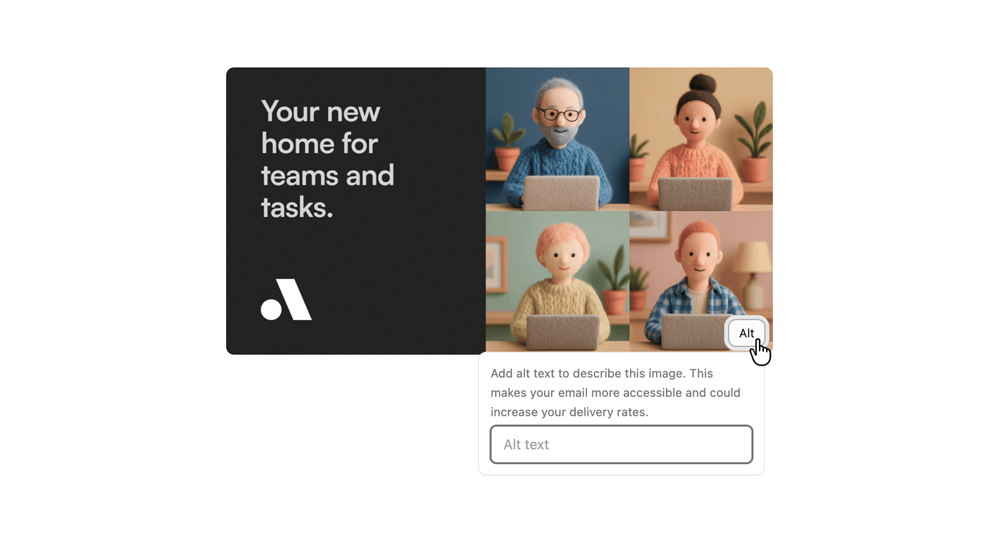 Email alt text