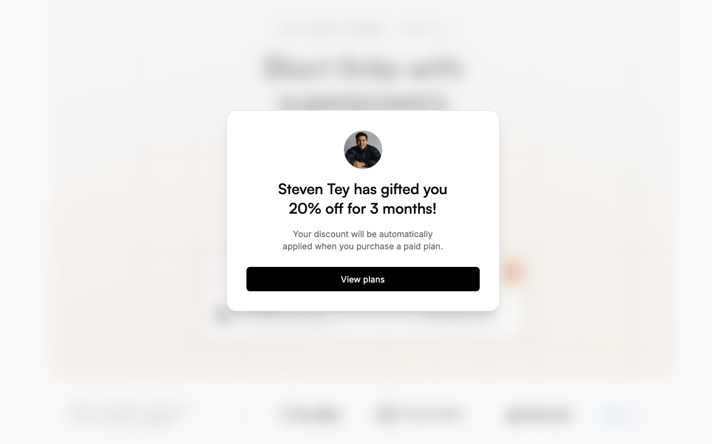 A screenshot of the Dub partner data example