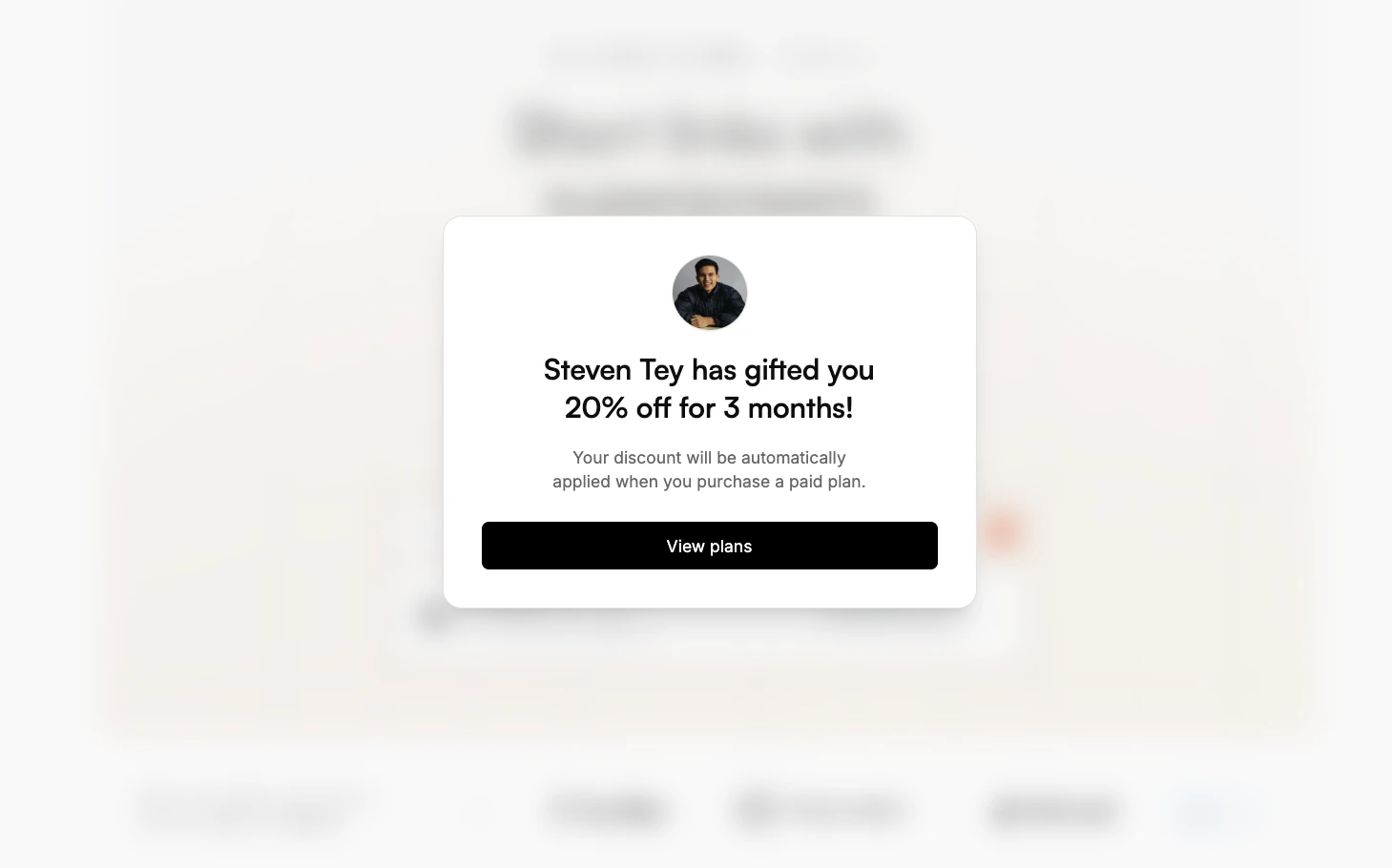 A screenshot of the Dub partner data example