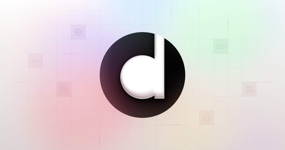 Dub Logo on a gradient background