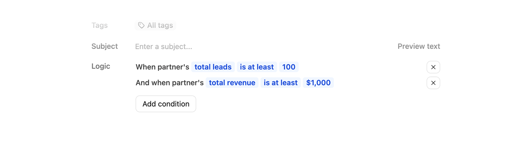 Transactional logic