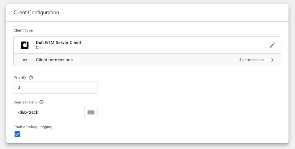 GTM Server Client