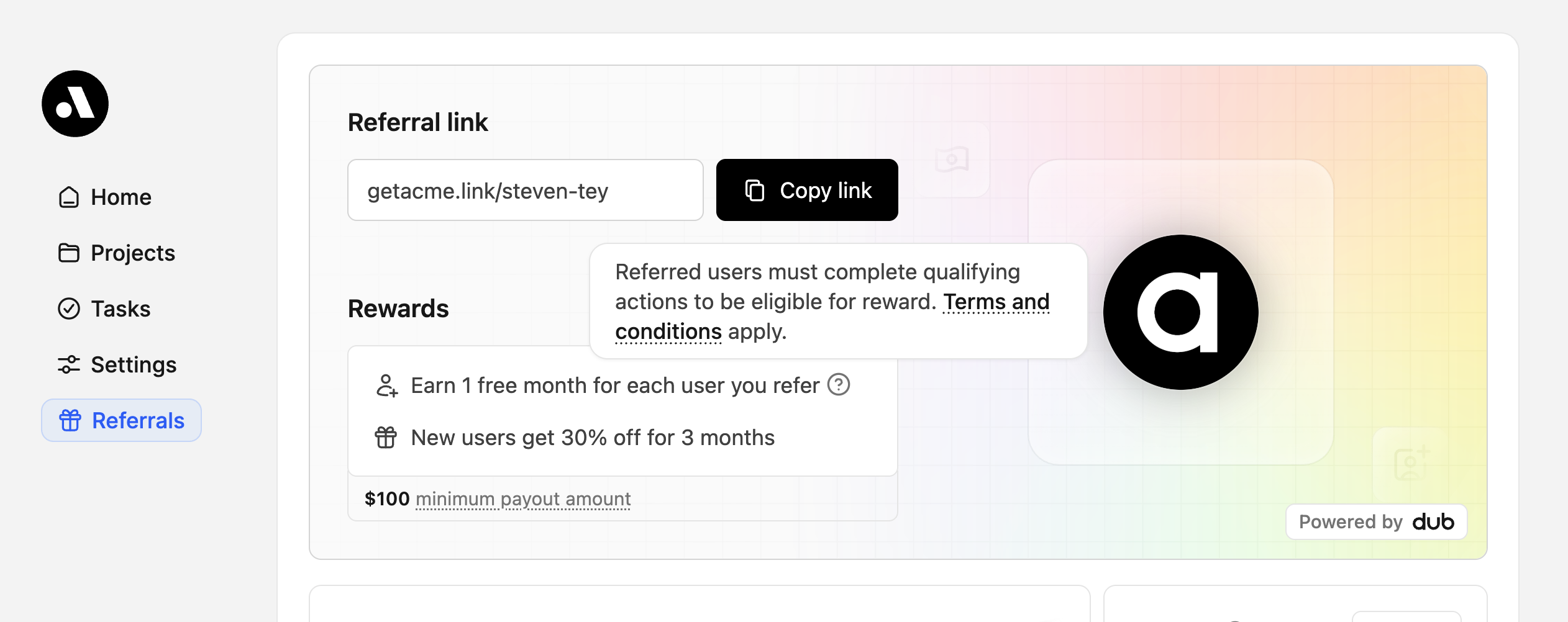 Dual-sided incentives