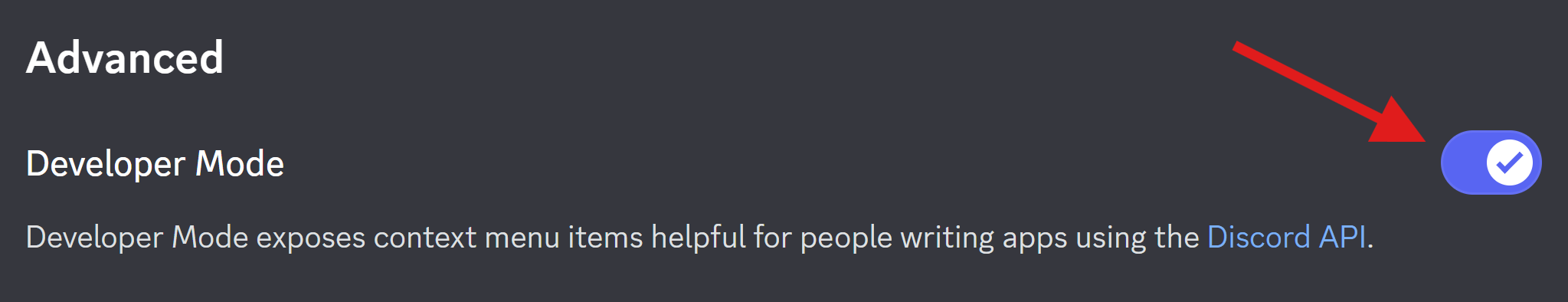 Enable Developer Mode