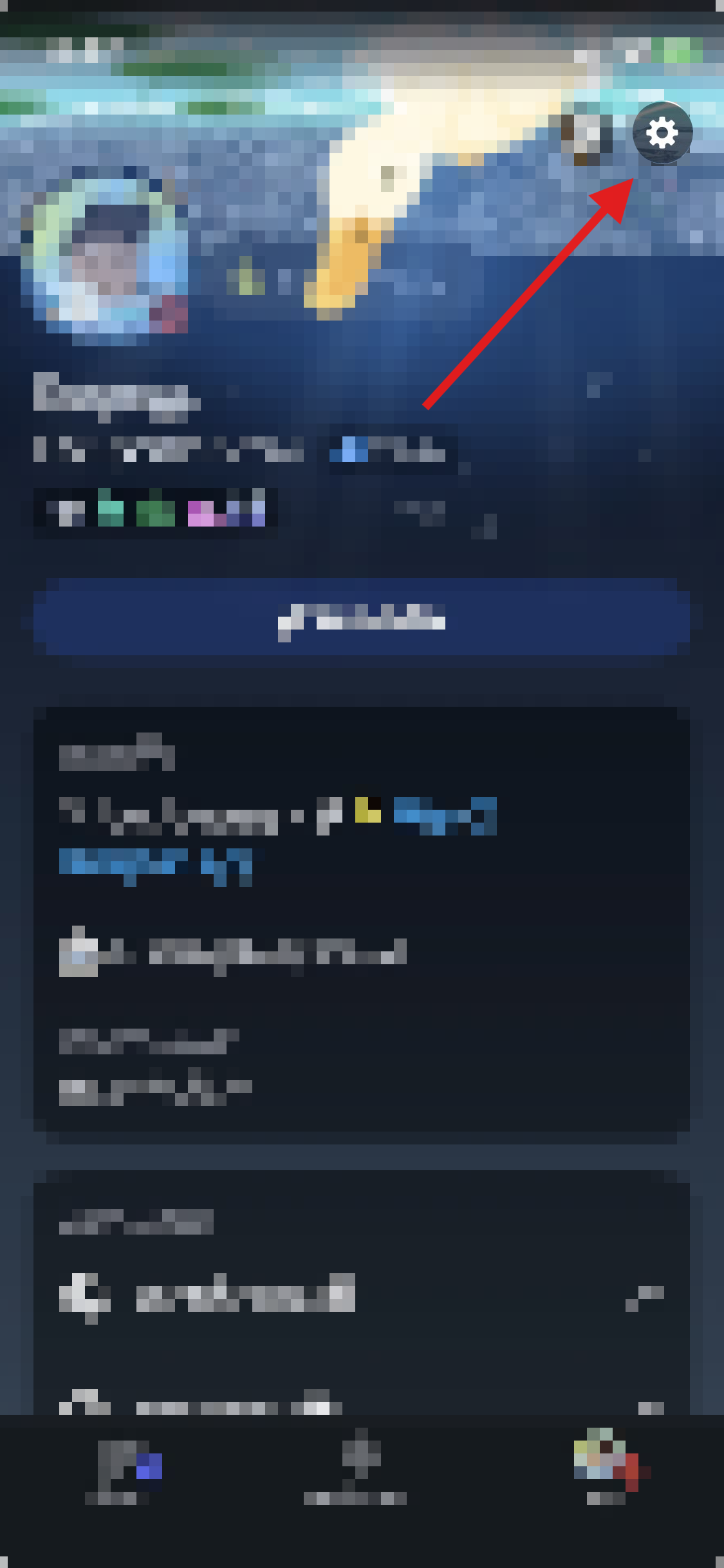 Open User Settings