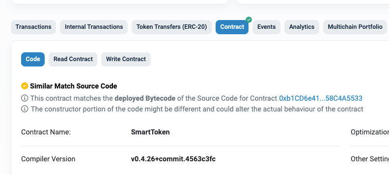 Contract Code Meaning How Contract Decoding Works - Dune Docs