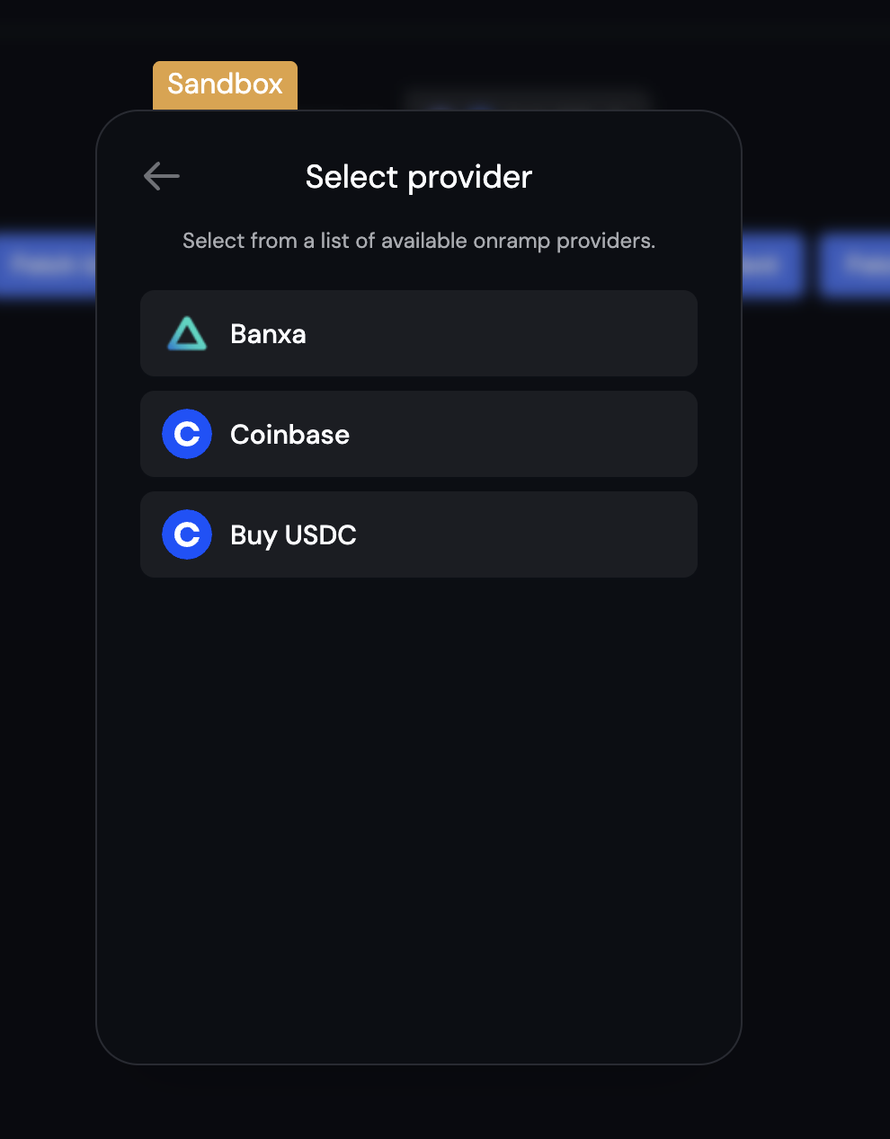 Buy USDC