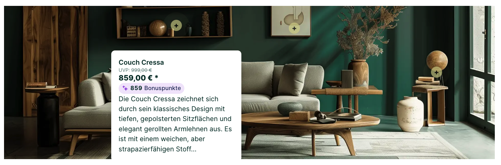 Popup Nur Text mit Kurzbeschreibung