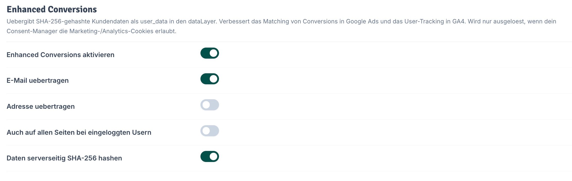 Enhanced Conversions