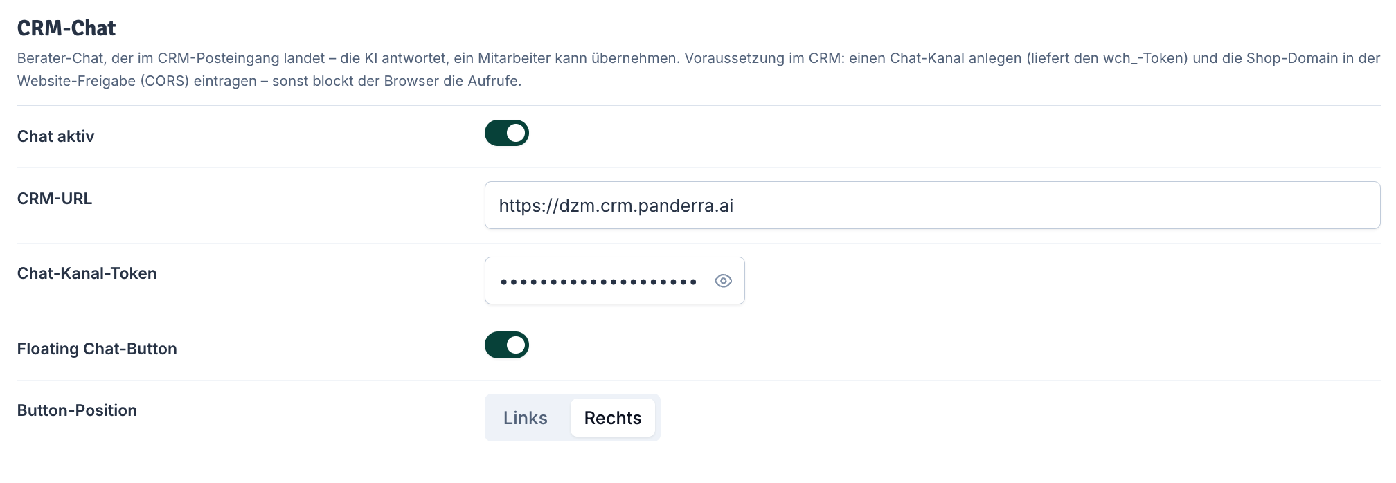 CRM-Chat