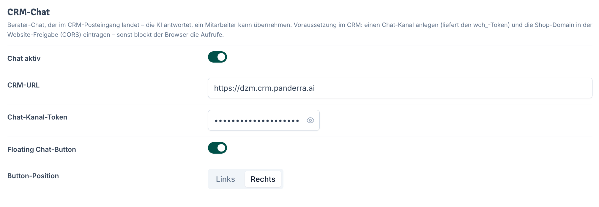 CRM-Chat