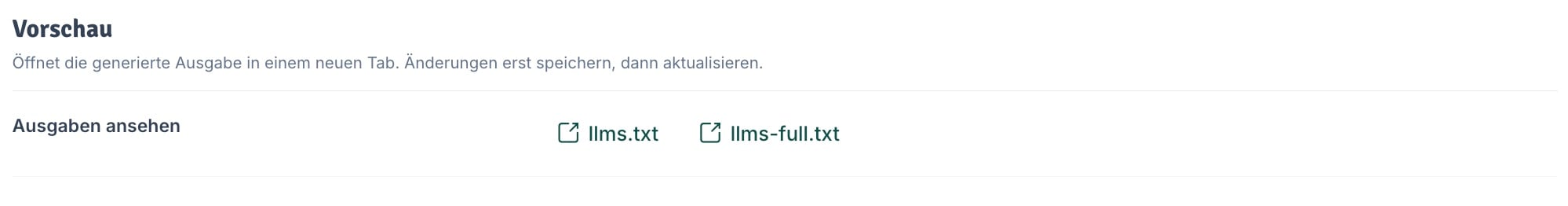 Vorschau