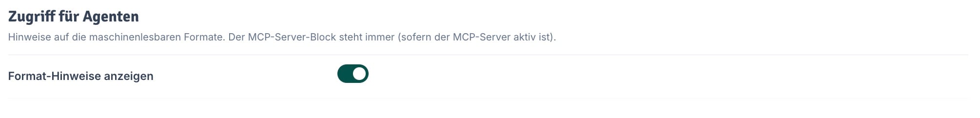 Zugriff für Agenten