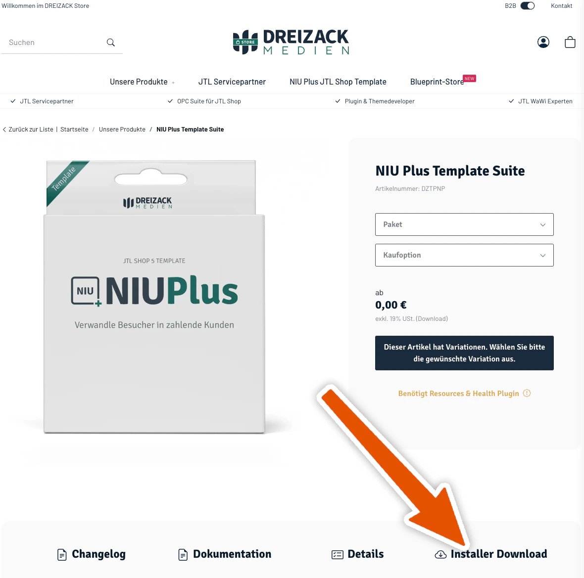 Installationsfiles