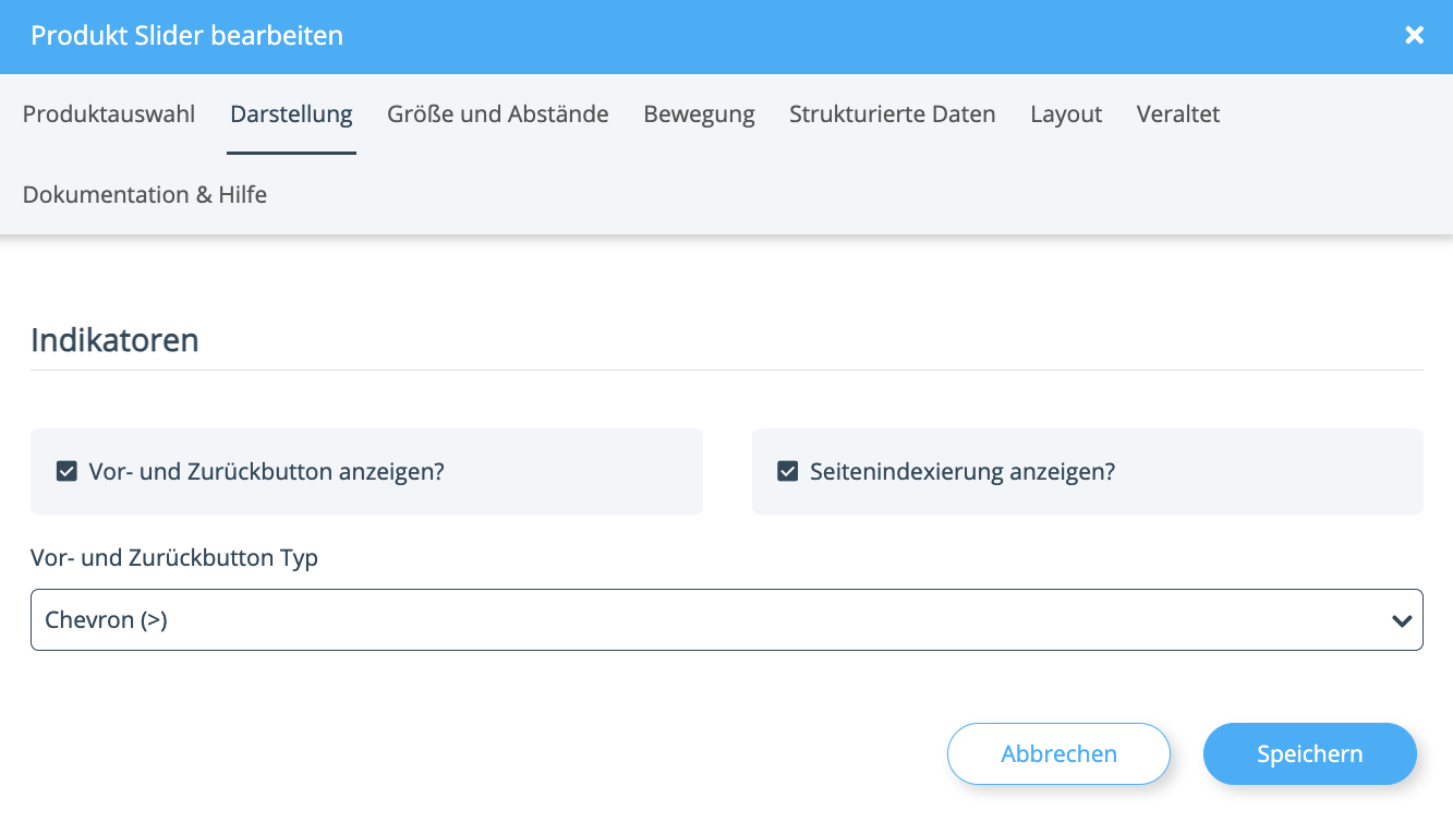 Darstellung