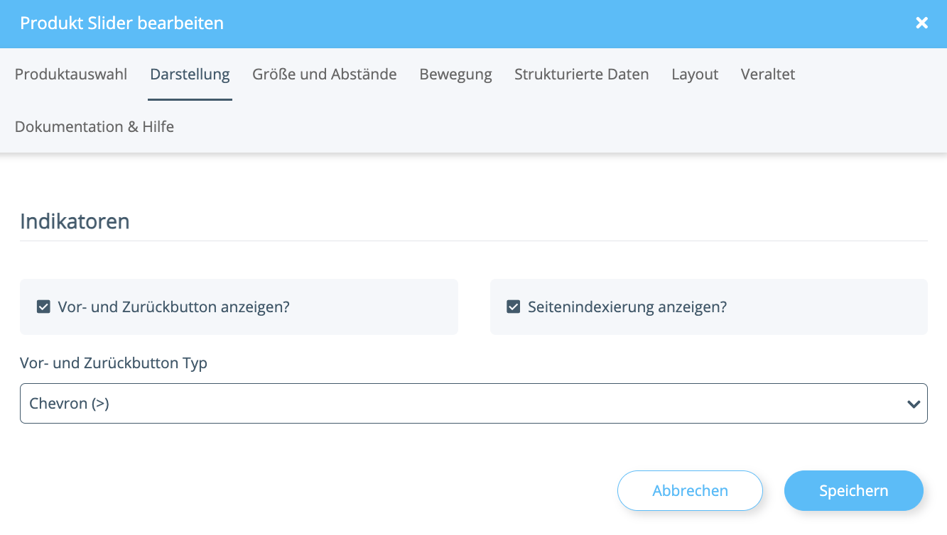 Darstellung