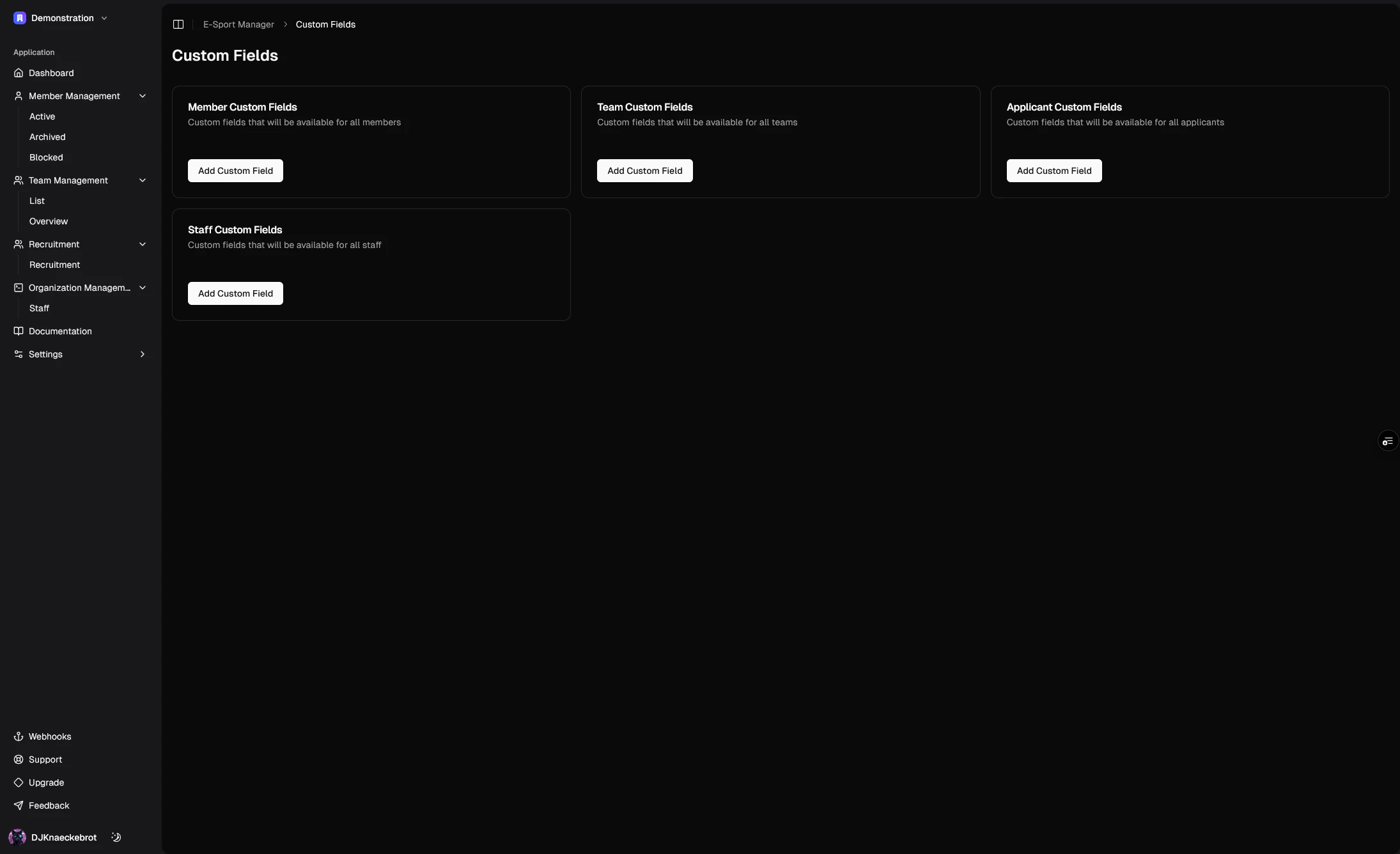 Custom Fields Overview