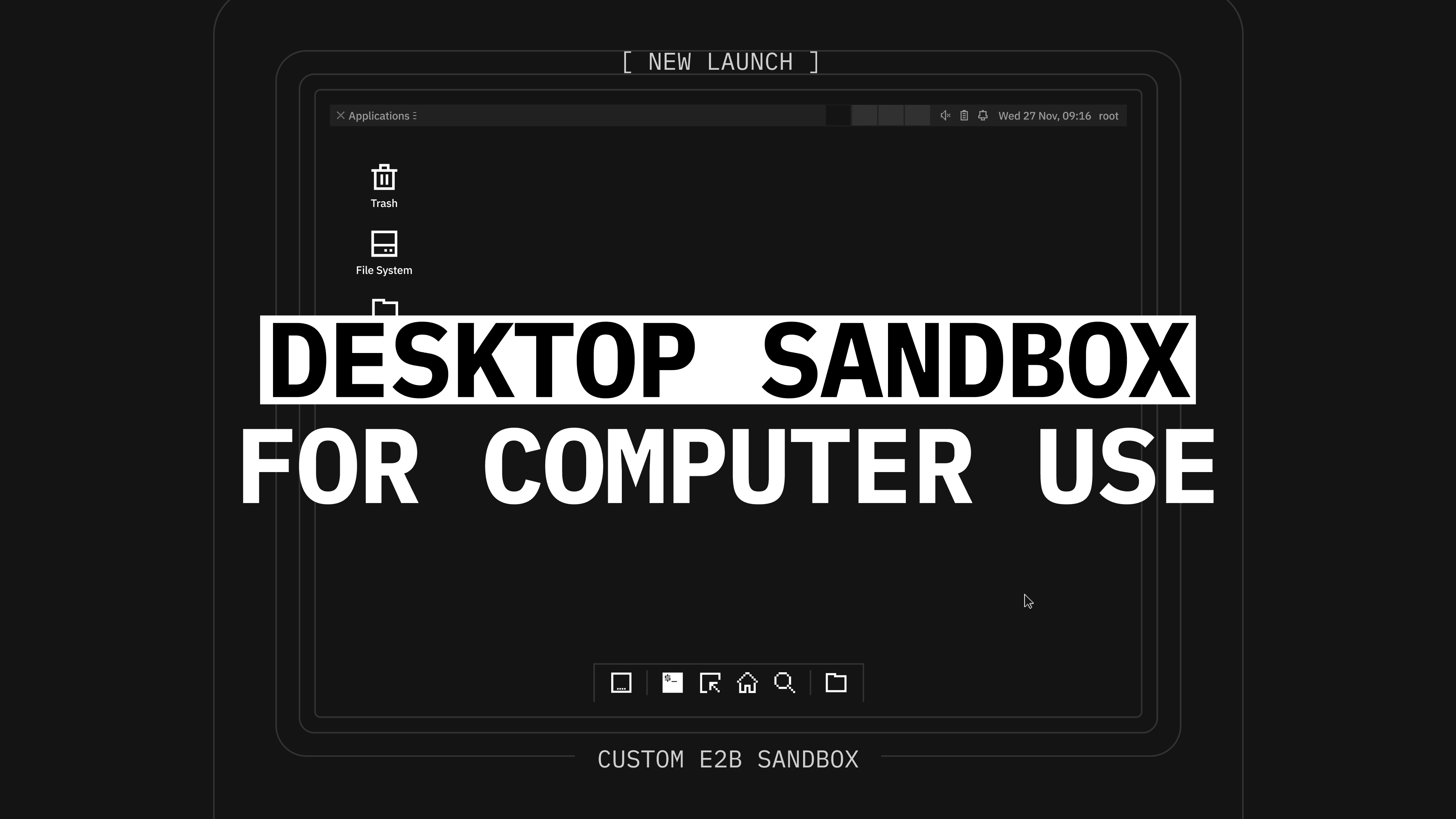 Desktop Sandbox for computer use