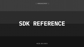 SDK Reference
